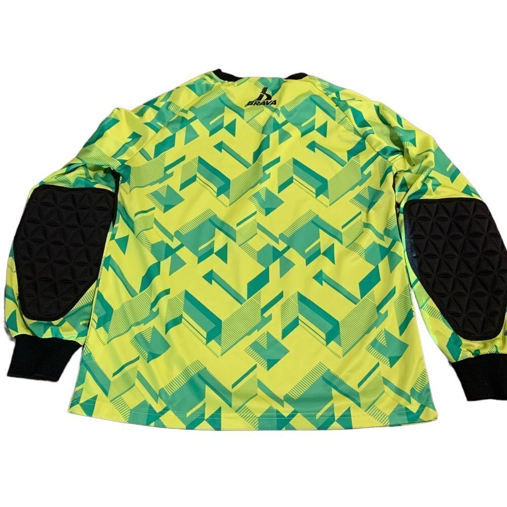 Brava Men’s Athletic Long Sleeve Elbow Pads Shirt Size M